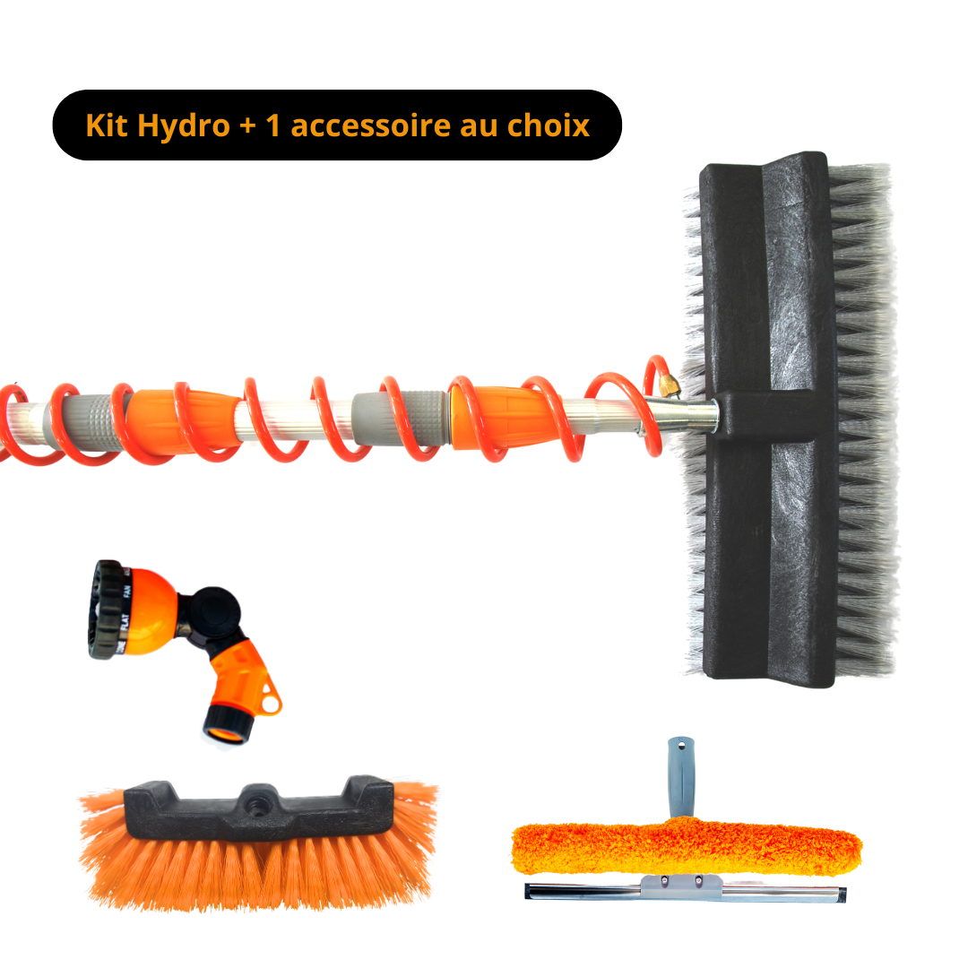 Hydro-Kit für Teleskopstange + 1 Zubehör