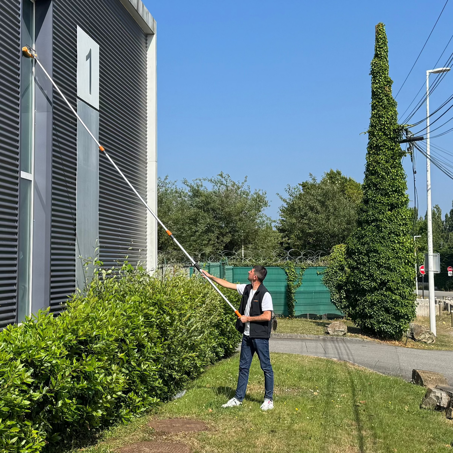 Vermeiden Sie Trittleitern und Leitern