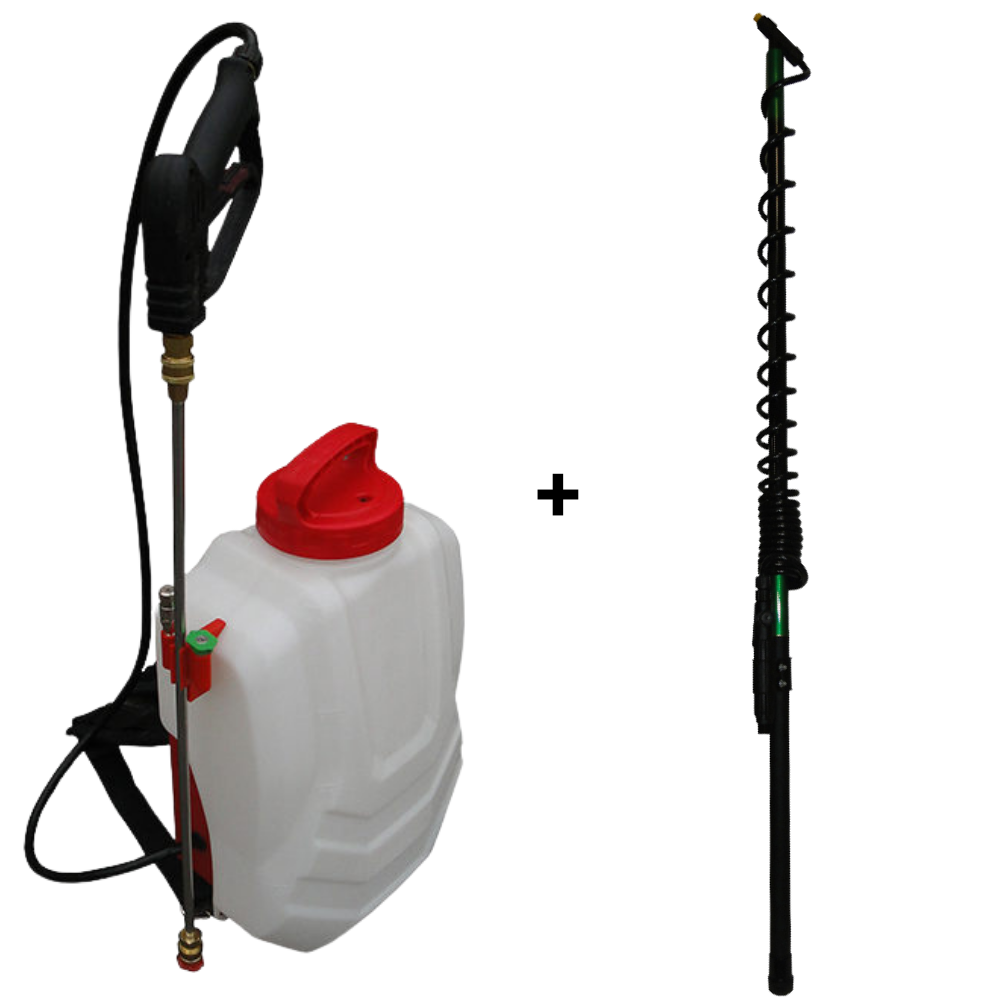 PRO Rückensprühgerät, Elektro-Akkusprühgerät 16L