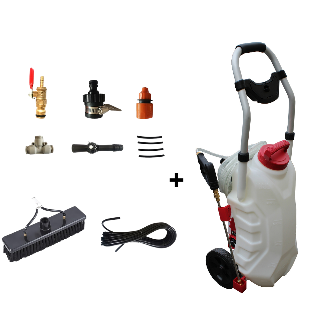 PRO Elektro-Sprühgerät, nur Kit-Option mit 6 m Stange